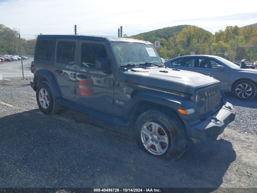 2018 JEEP WRANGLER UNLIMITED SPORT S 4X4 #2995300604