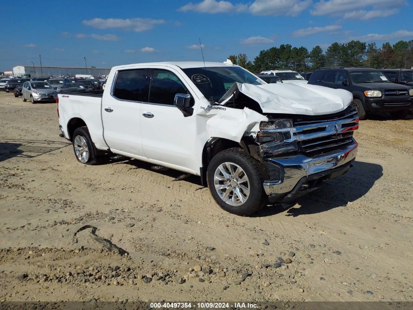 2022 CHEVROLET SILVERADO 1500 LTD 4WD  SHORT BED LTZ #2990349661