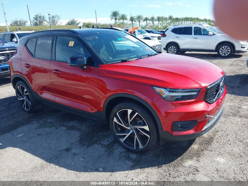 2021 VOLVO XC40 T5 R-DESIGN #2992826341