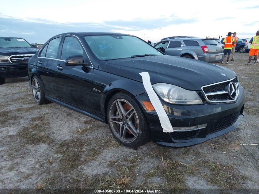 2013 MERCEDES-BENZ C 63 AMG #2994067800