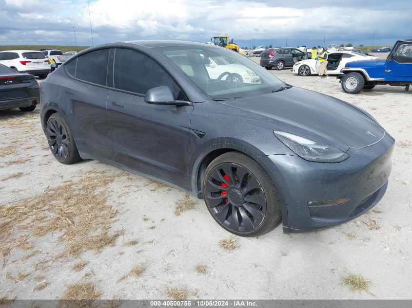 2022 TESLA MODEL Y PERFORMANCE DUAL MOTOR ALL-WHEEL DRIVE #2992826375