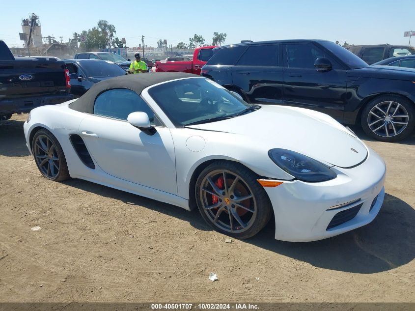 2019 PORSCHE 718 BOXSTER S #2992833862