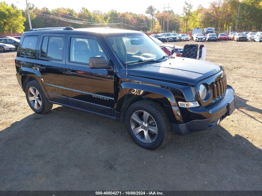 2017 JEEP PATRIOT HIGH ALTITUDE 4X4 #3035077045