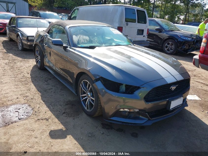 2017 FORD MUSTANG ECOBOOST PREMIUM #2996534246