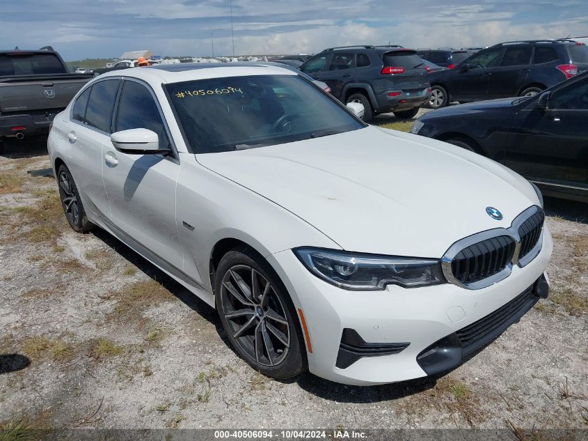 2022 BMW 3 SERIES 330E #2995300825