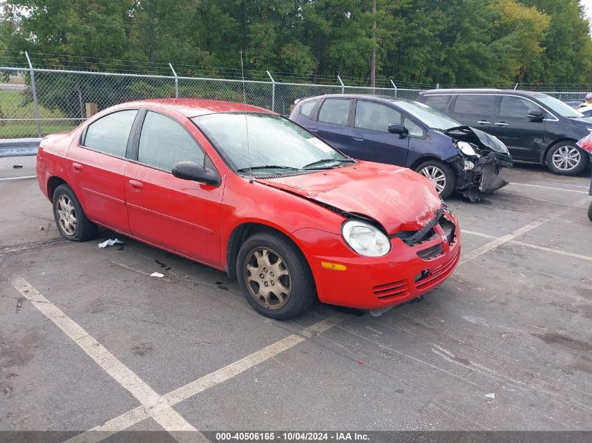 2004 DODGE NEON SXT #3035095774