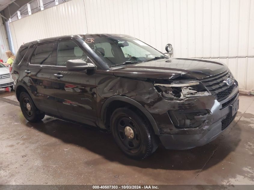 2018 FORD POLICE INTERCEPTOR UTILITY #3053064619