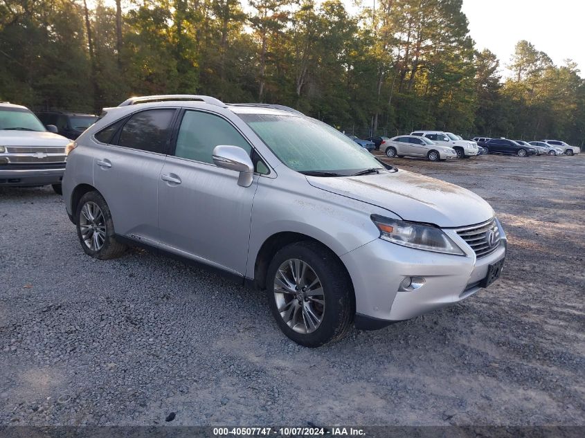 2013 LEXUS RX 450H #2995300743