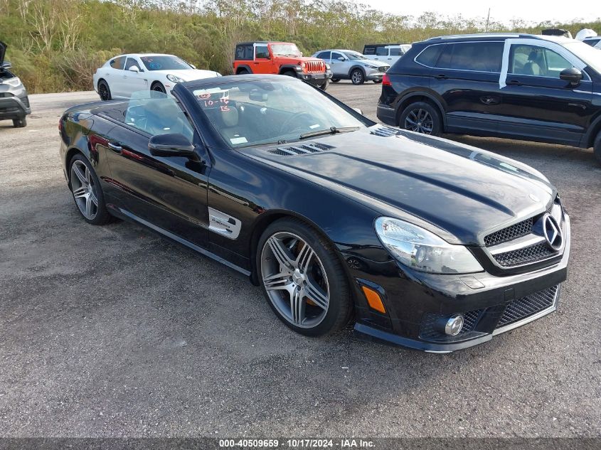 2009 MERCEDES-BENZ SL 63 AMG #2992825843