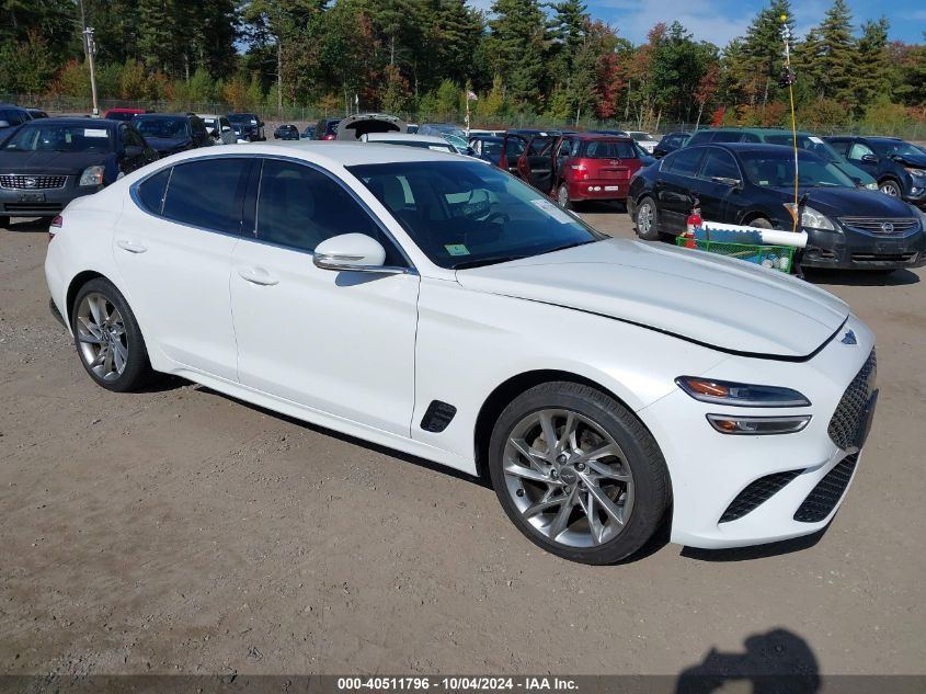 2022 GENESIS G70 2.0T AWD #2992817954