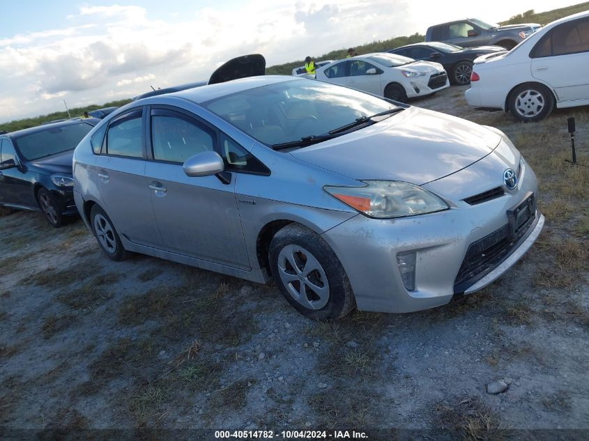 2013 TOYOTA PRIUS FOUR #2995300591