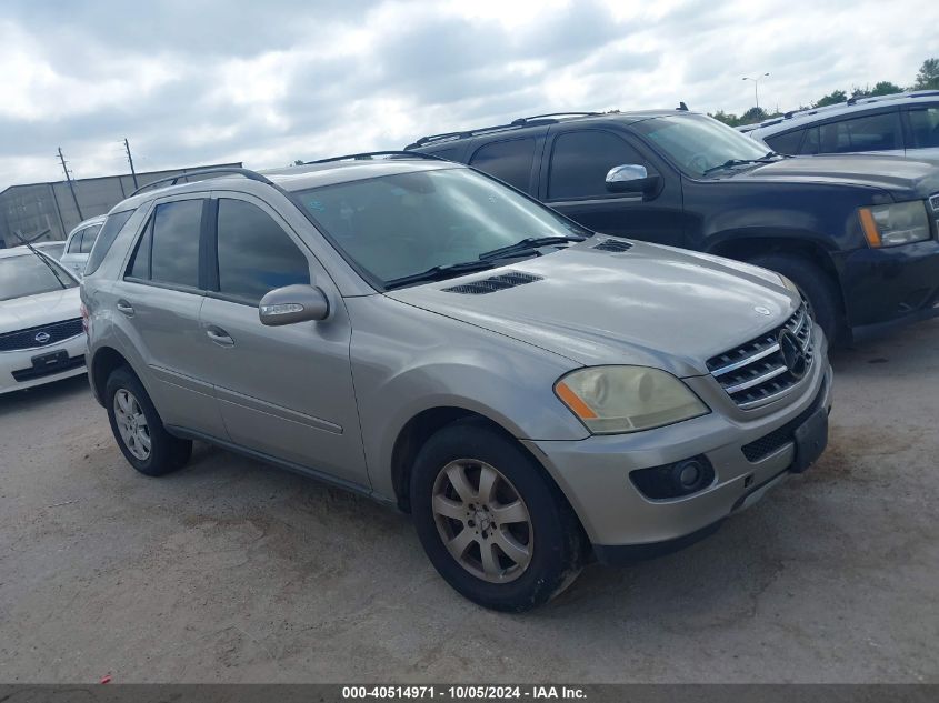 2007 MERCEDES-BENZ ML 350 4MATIC #3056473552