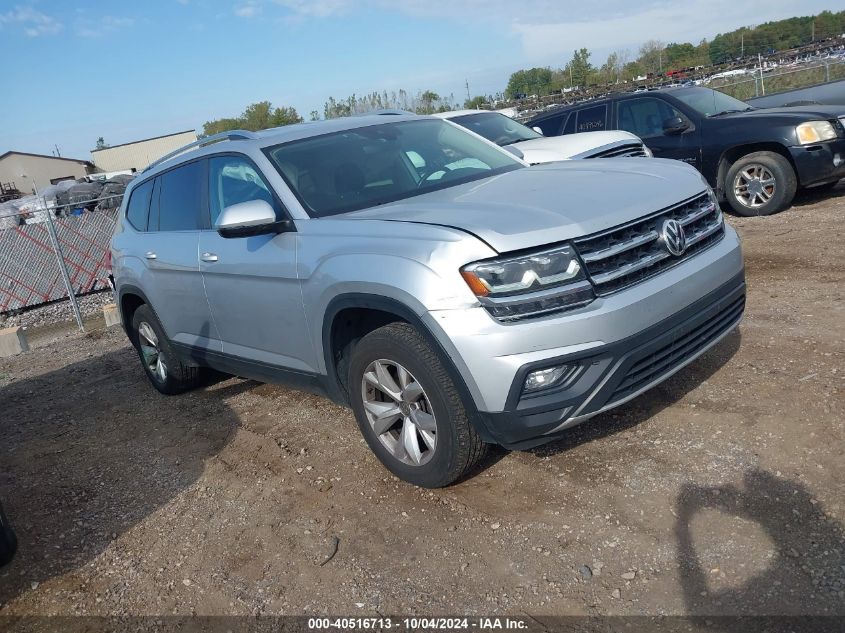 2018 VOLKSWAGEN ATLAS 3.6L V6 SE/3.6L V6 SE W/TECHNOLOGY #3035076941