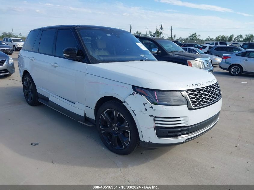 2019 LAND ROVER RANGE ROVER 5.0L V8 SUPERCHARGED #2992833842