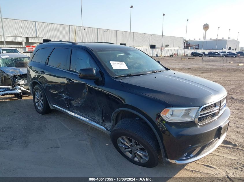 2017 DODGE DURANGO SXT RWD #3035087053