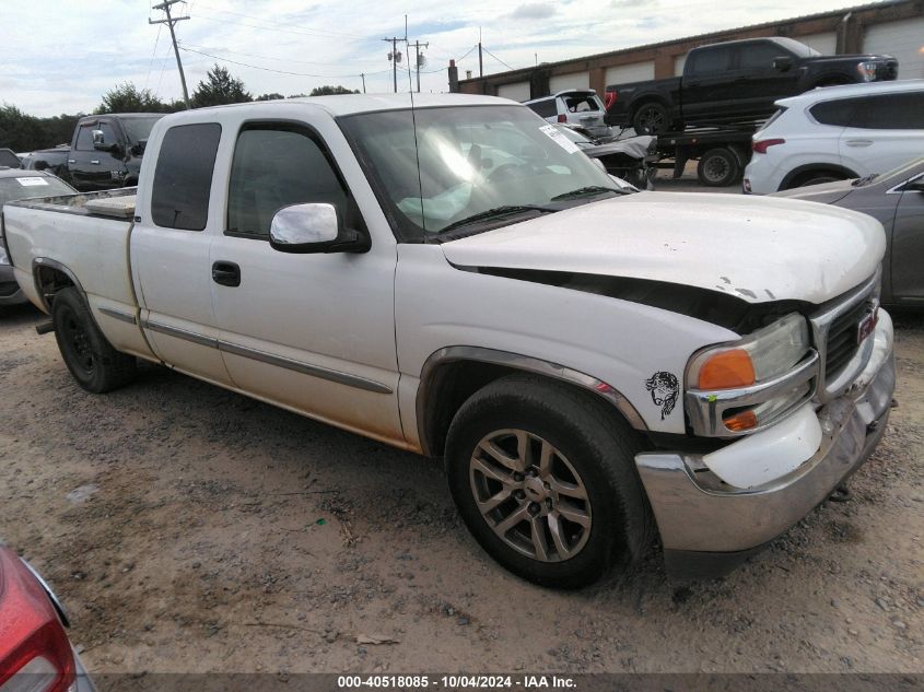 2002 GMC SIERRA 1500 SLE #2992825427