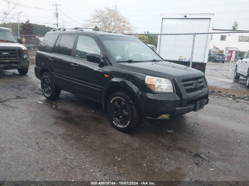 2008 HONDA PILOT SE #2995300442