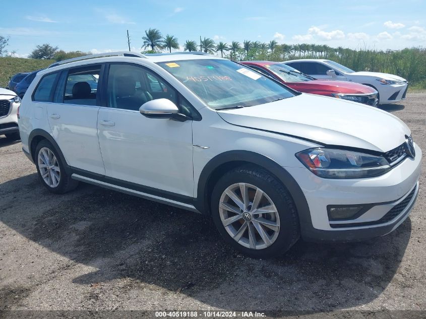 2019 VOLKSWAGEN GOLF ALLTRACK TSI S/TSI SE/TSI SEL #2992825389