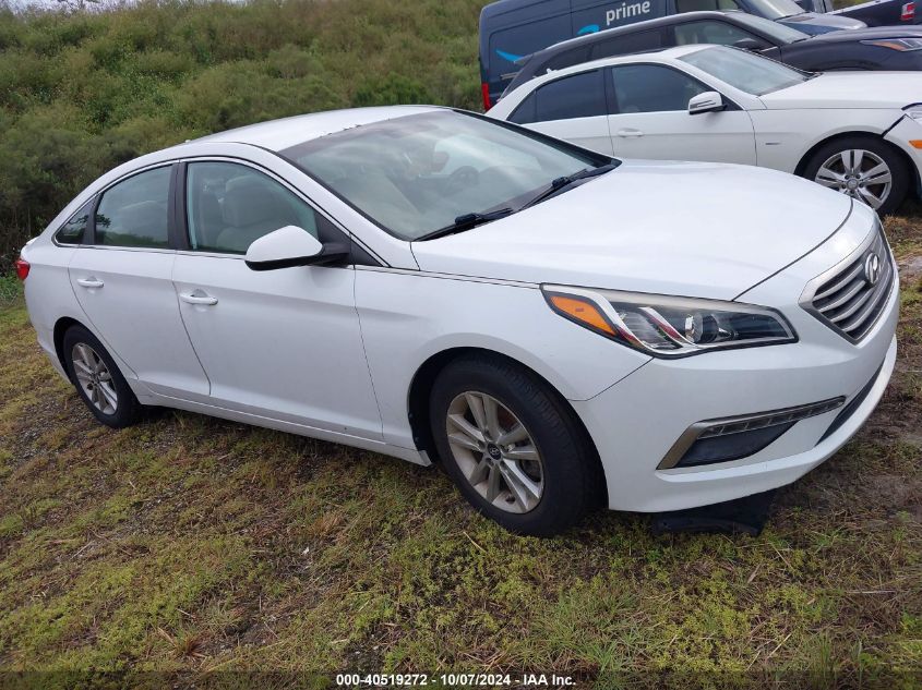 2015 HYUNDAI SONATA SE #2991586679