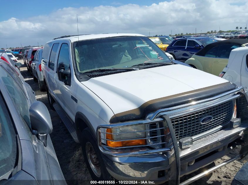 2001 FORD EXCURSION LIMITED #2991586678