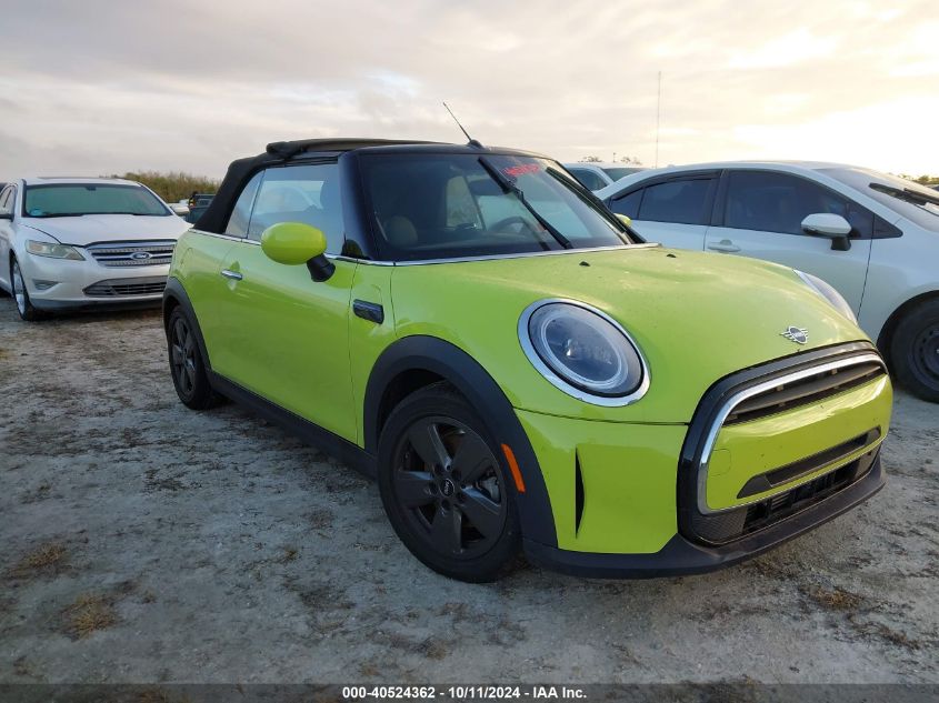 2022 MINI CONVERTIBLE COOPER #2992825537