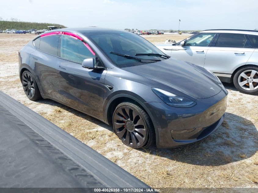 2021 TESLA MODEL Y PERFORMANCE DUAL MOTOR ALL-WHEEL DRIVE #2992825673