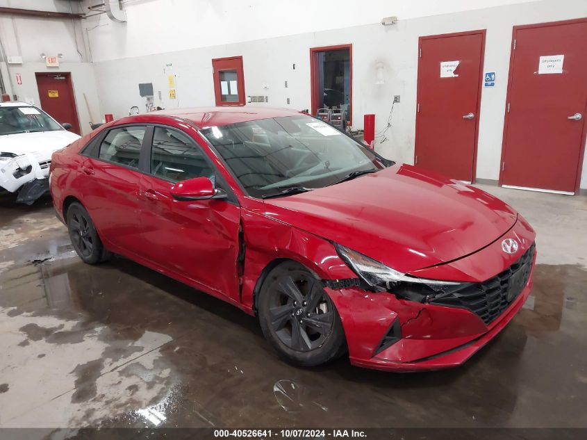 2021 HYUNDAI ELANTRA SEL #2992820254