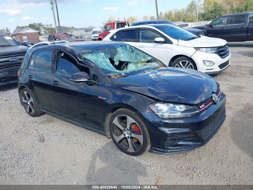 2018 VOLKSWAGEN GOLF GTI 2.0T AUTOBAHN/2.0T S/2.0T SE #2992817871