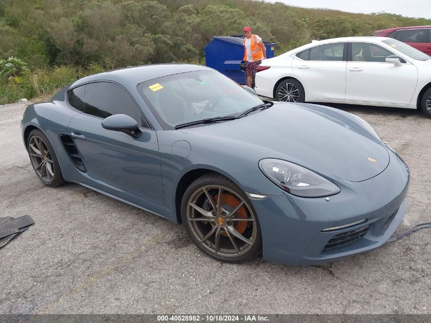 2018 PORSCHE 718 CAYMAN #2992833823