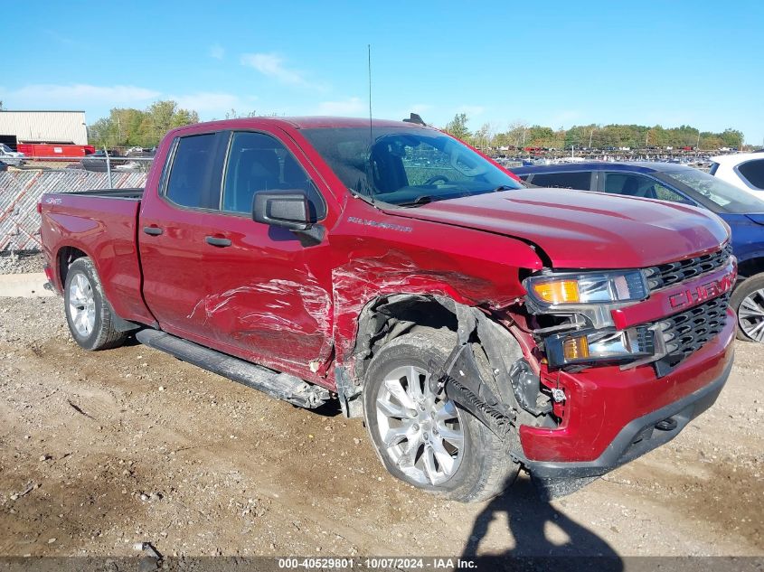 2020 CHEVROLET SILVERADO 1500 4WD  STANDARD BED CUSTOM #2996534021