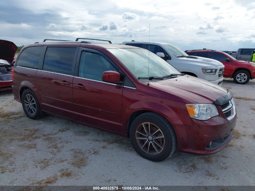 2017 DODGE GRAND CARAVAN SXT #2994067821