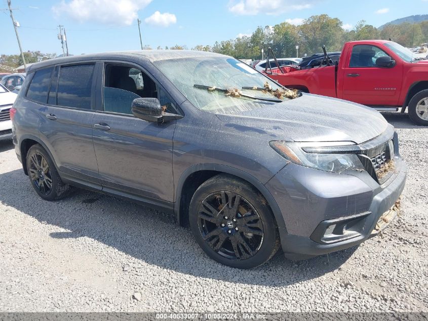 2020 HONDA PASSPORT AWD SPORT #2992817838