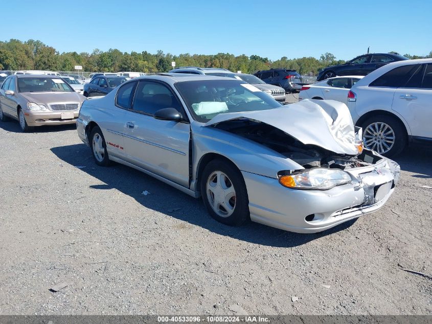 2001 CHEVROLET MONTE CARLO SS #2991586659