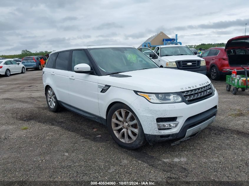 2014 LAND ROVER RANGE ROVER SPORT 3.0L V6 SUPERCHARGED HSE #2995299778