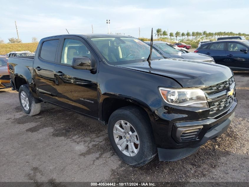 2021 CHEVROLET COLORADO 2WD  SHORT BOX LT #2982985486