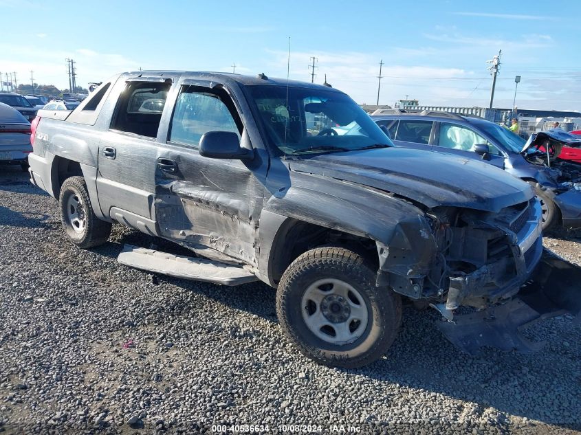 2003 CHEVROLET AVALANCHE 1500 #3037533146