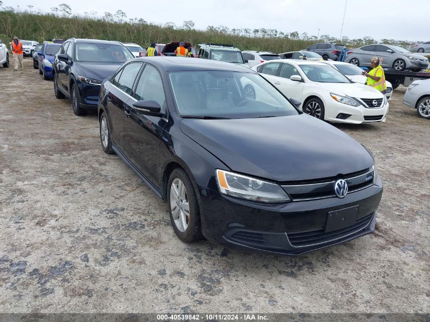 2013 VOLKSWAGEN JETTA HYBRID SEL #2992825148