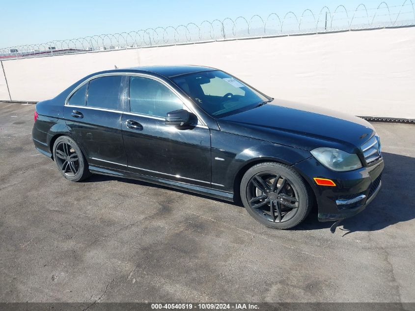 2012 MERCEDES-BENZ C 250 LUXURY/SPORT #3034472612