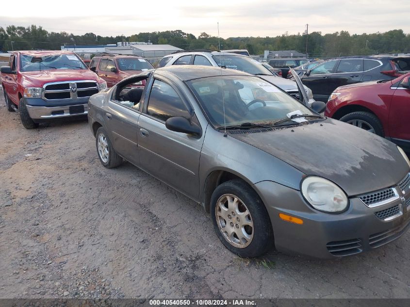 2005 DODGE NEON SXT #2995300083