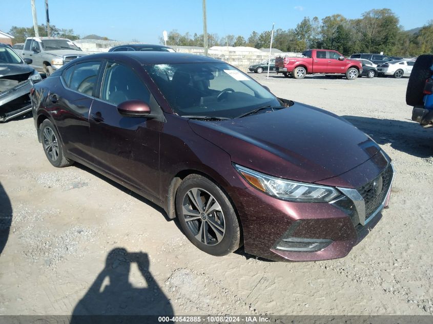 2022 NISSAN SENTRA SV XTRONIC CVT #2992817369