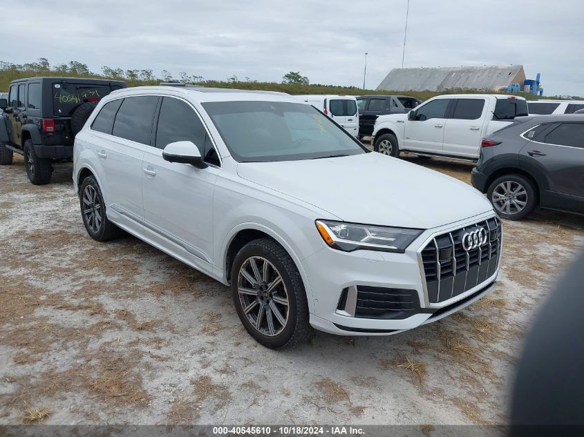 2022 AUDI Q7 PREMIUM PLUS 45 TFSI QUATTRO TIPTRONIC #2992824596