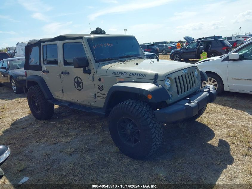 2017 JEEP WRANGLER UNLIMITED SPORT #2992824594