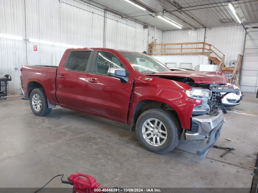 2021 CHEVROLET SILVERADO 1500 4WD  SHORT BED LT #3035086893