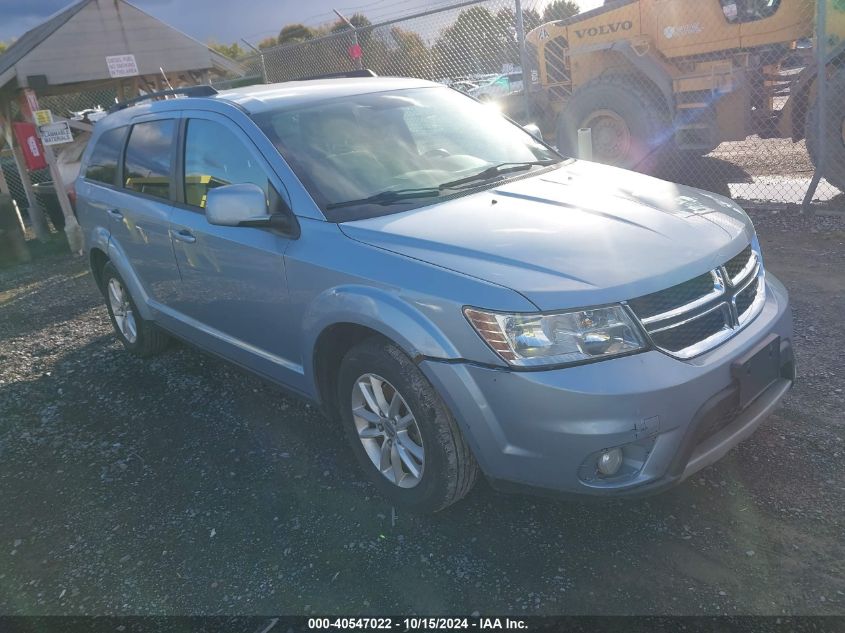 2013 DODGE JOURNEY SXT #2996533860