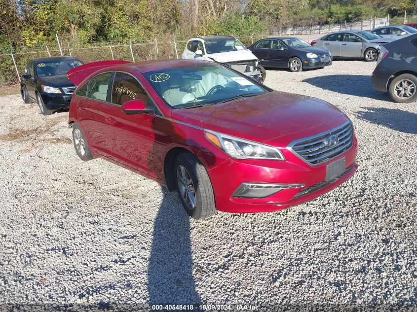 2015 HYUNDAI SONATA SE #3052078117