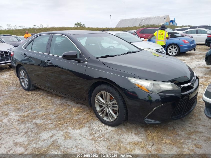 2016 TOYOTA CAMRY SE #2992824721