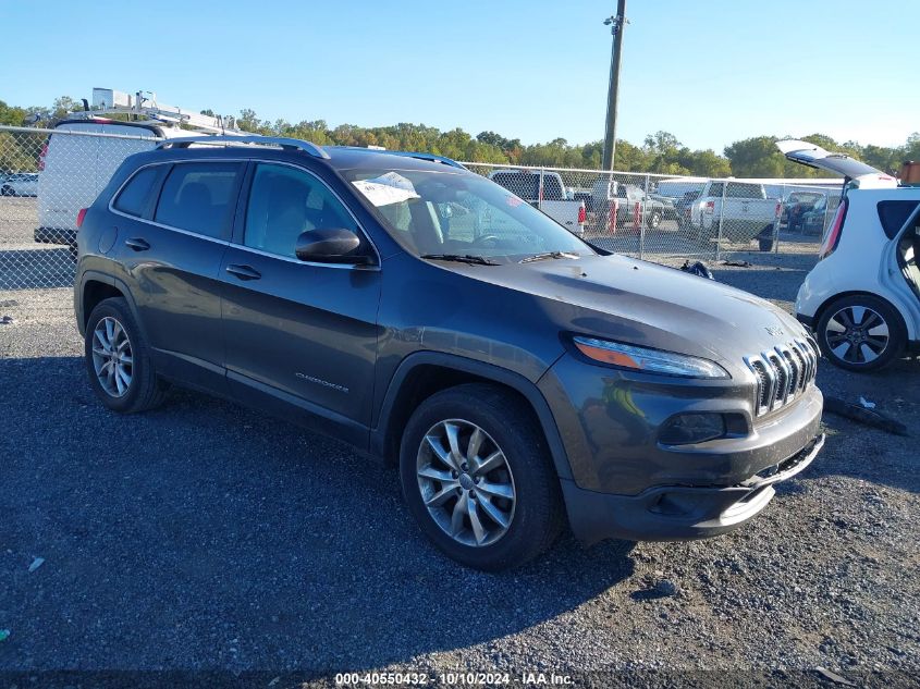 2016 JEEP CHEROKEE LIMITED #3035707704