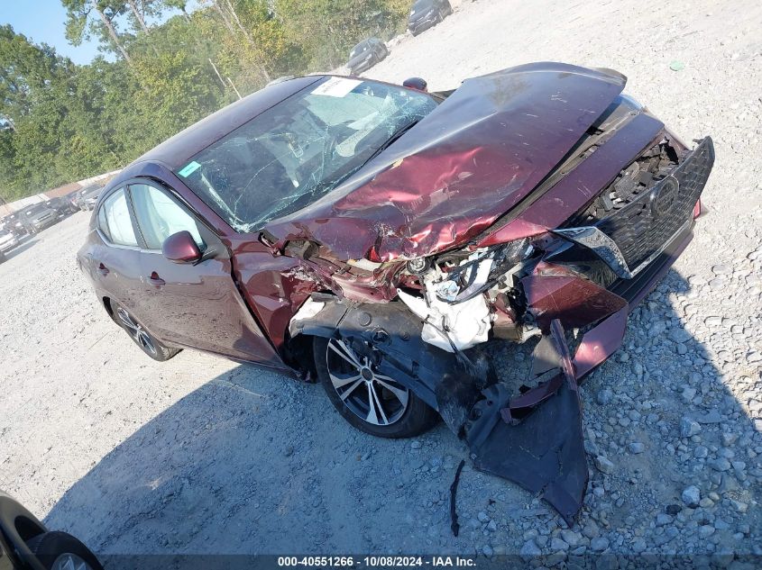 2023 NISSAN SENTRA SV XTRONIC CVT #2995300029