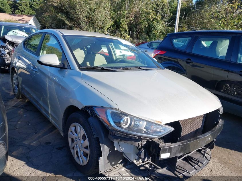 2017 HYUNDAI ELANTRA SE #2996533794