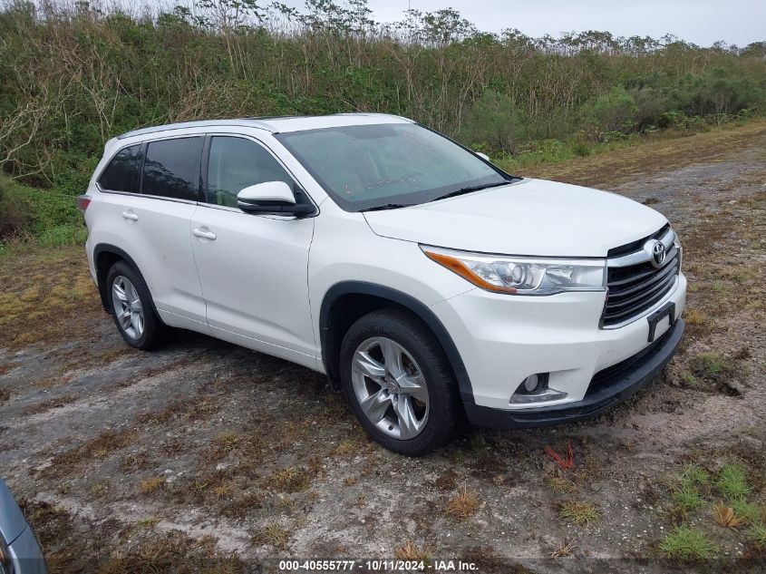 2014 TOYOTA HIGHLANDER LIMITED V6 #2995299822